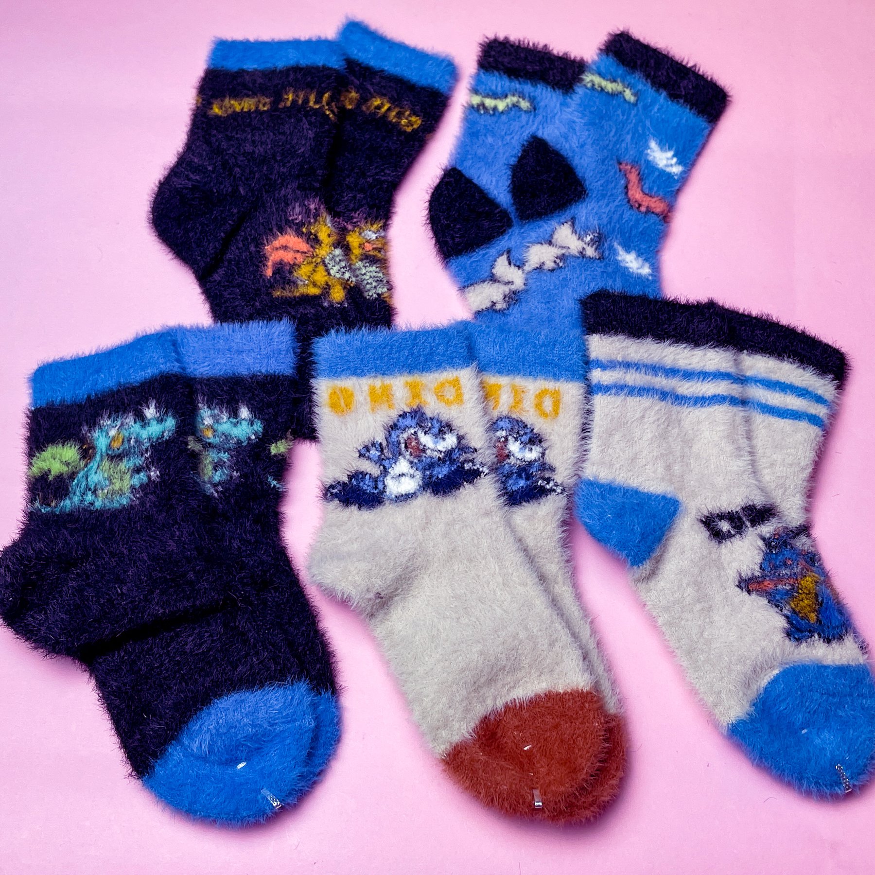 Дитячі шкарпетки Норка Дракончик розмір 22-28 (2-4 роки)