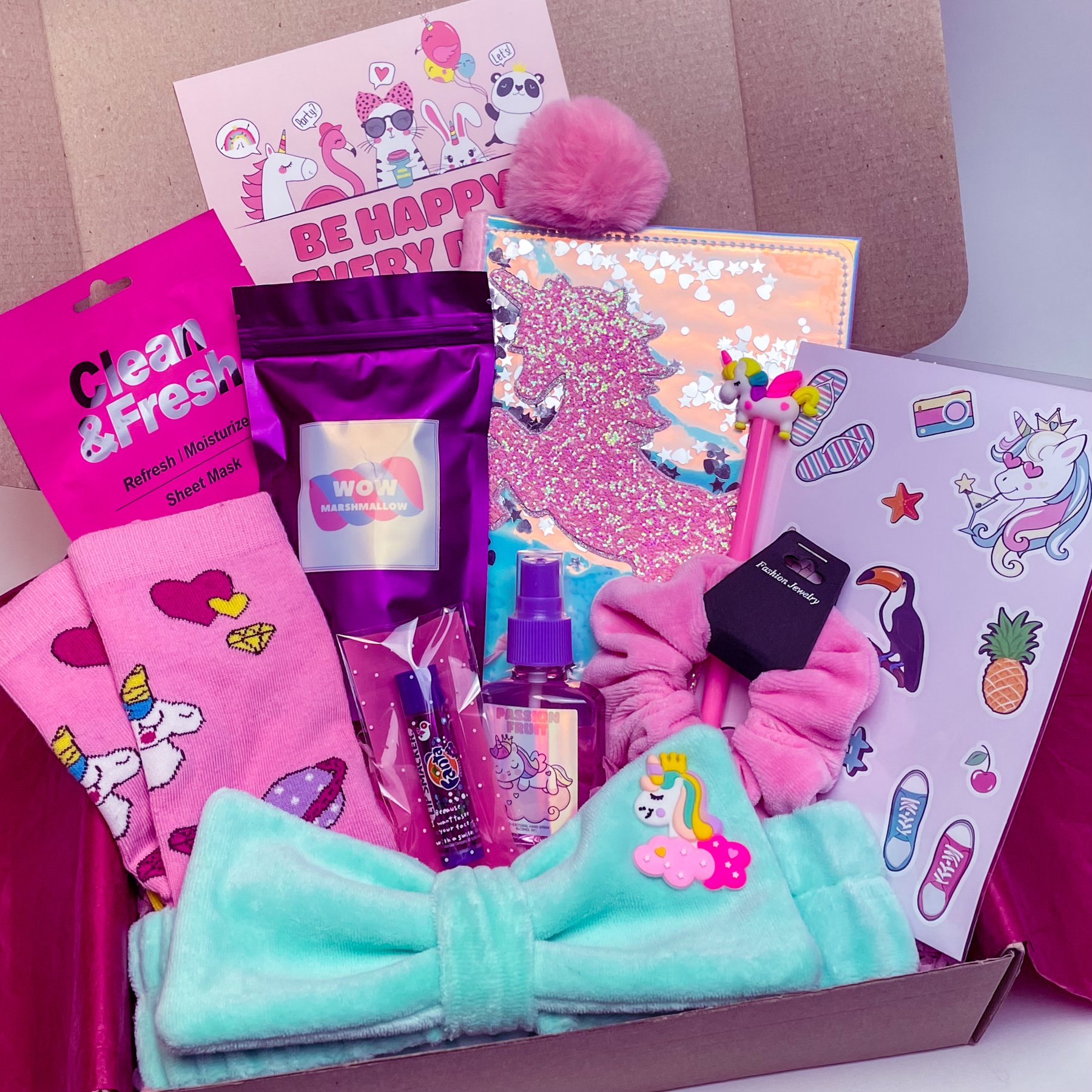 Подарунковий набір для дівчинки  WowBoxes "Unicorn Box №1"